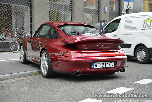 Porsche 911 Turbo spotted in Warsaw, Poland