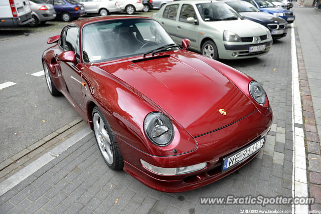 Porsche 911 Turbo spotted in Warsaw, Poland