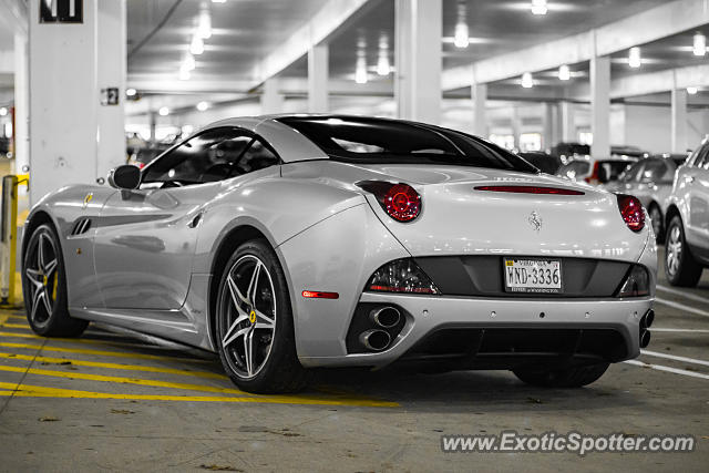 Ferrari California spotted in McLean, Virginia