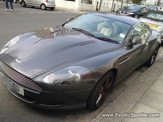 Aston Martin DB9 spotted in London, United Kingdom