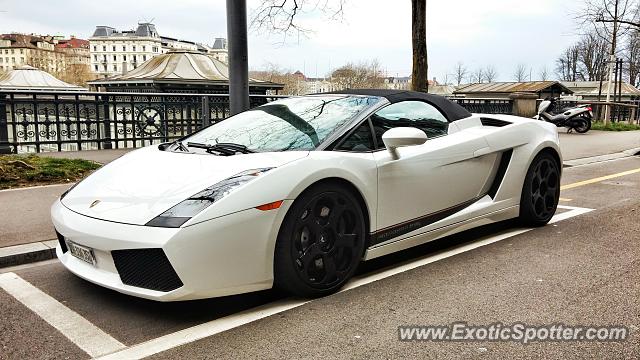 Lamborghini Gallardo spotted in Zurich, Switzerland