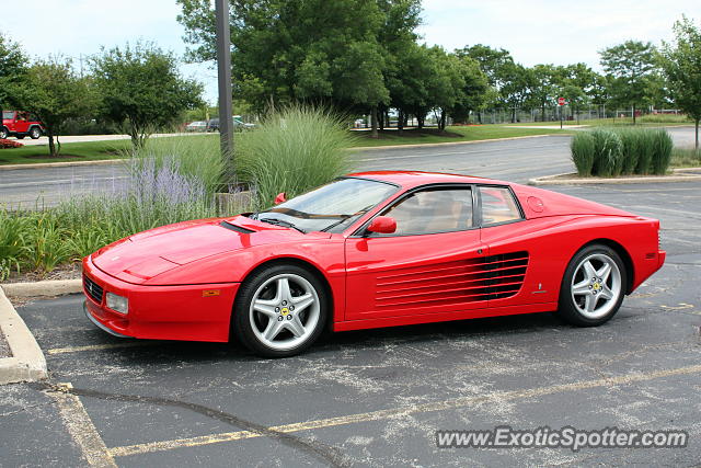 Ferrari Testarossa spotted in Barrington, Illinois