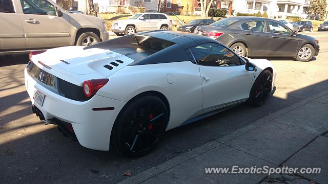 Ferrari 458 Italia spotted in Cincinnati, Ohio