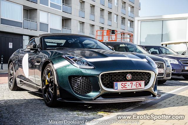 Jaguar F-Type spotted in Knokke-Heist, Belgium