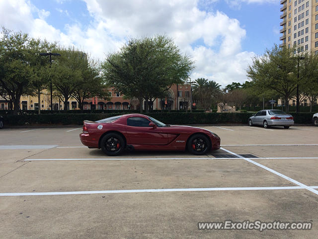 Dodge Viper spotted in Houston, Texas