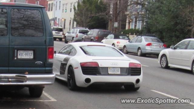 Audi R8 spotted in Alexandria, Virginia