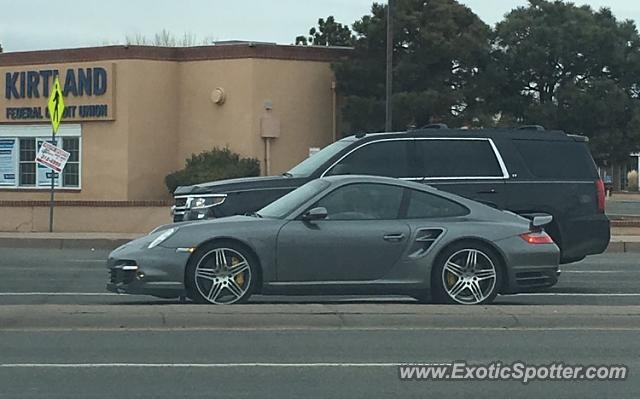 Porsche 911 Turbo spotted in Albuquerque, New Mexico