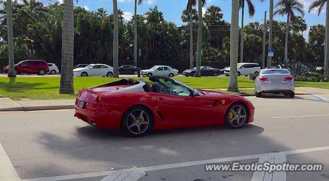 Ferrari 599GTO spotted in Palm Beach, Florida