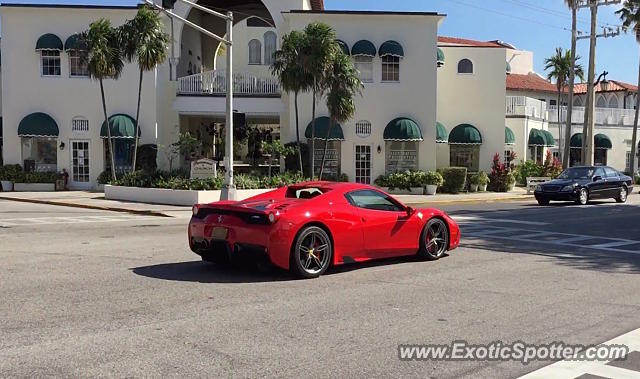 Ferrari 458 Italia spotted in Palm Beach, Florida