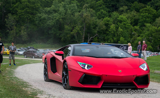 Lamborghini Aventador spotted in Toronto, Canada