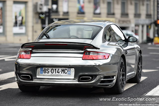 Porsche 911 Turbo spotted in Warsaw, Poland