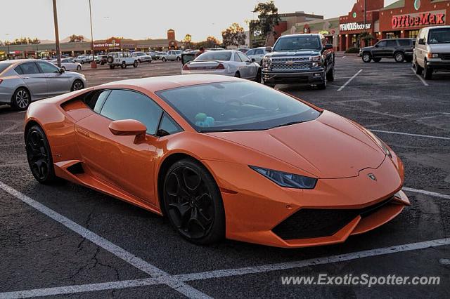 Lamborghini Huracan spotted in Tucson, Arizona