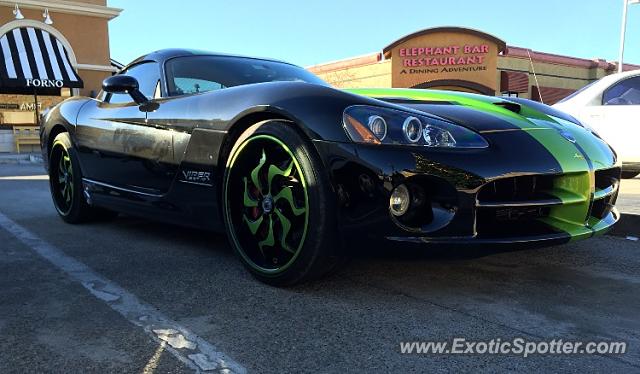 Dodge Viper spotted in Albuquerque, New Mexico