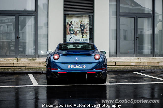 Ferrari California spotted in Knokke-Heist, Belgium