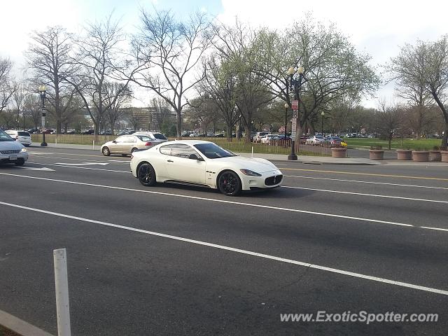 Maserati GranCabrio spotted in Washington DC, United States