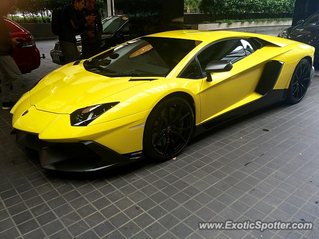 Lamborghini Aventador spotted in Melbourne, Australia