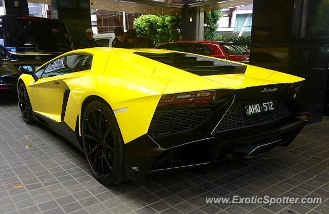 Lamborghini Aventador spotted in Melbourne, Australia