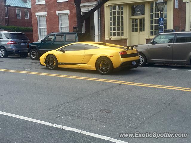 Lamborghini Gallardo spotted in Alexandria, Virginia