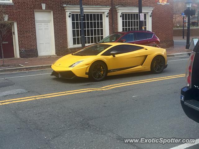 Lamborghini Gallardo spotted in Alexandria, Virginia