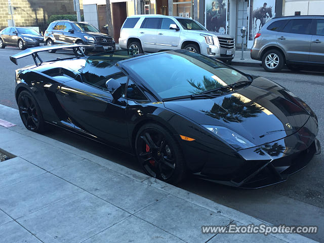 Lamborghini Gallardo spotted in Beverly Hills, California