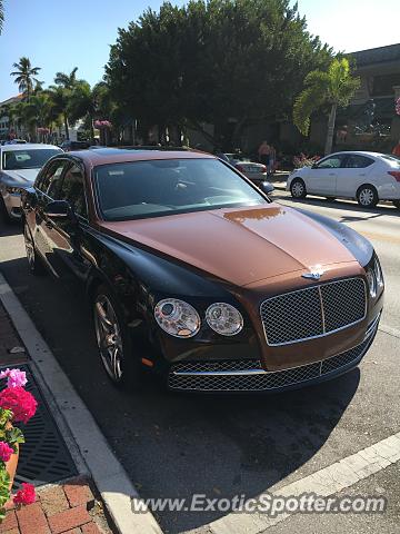 Bentley Flying Spur spotted in Naples, Florida