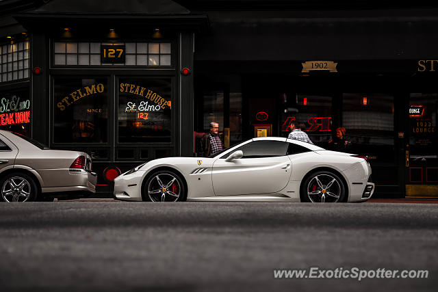 Ferrari California spotted in Indianapolis, Indiana