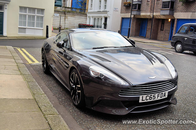 Aston Martin Vanquish spotted in London, United Kingdom