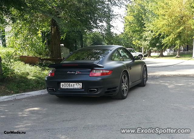 Porsche 911 Turbo spotted in Magnitogorsk, Russia