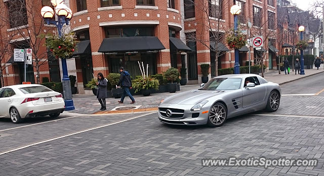 Mercedes SLS AMG spotted in Toronto, Ontario, Canada