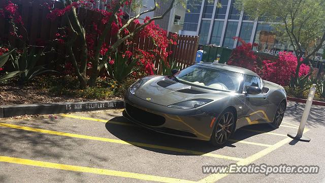 Lotus Evora spotted in Scottsdale, Arizona