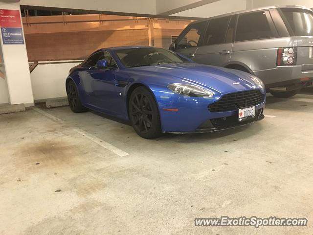 Aston Martin Vantage spotted in Vancouver, Canada