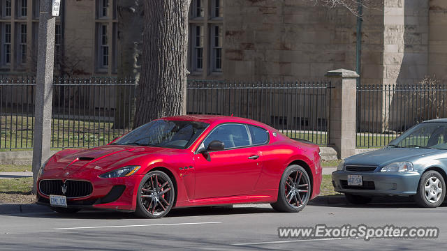 Maserati GranTurismo spotted in Toronto, Canada