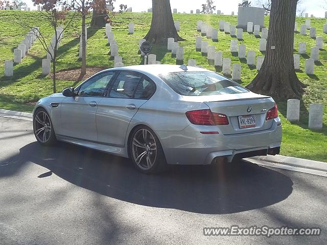 BMW M5 spotted in Arlington, Virginia