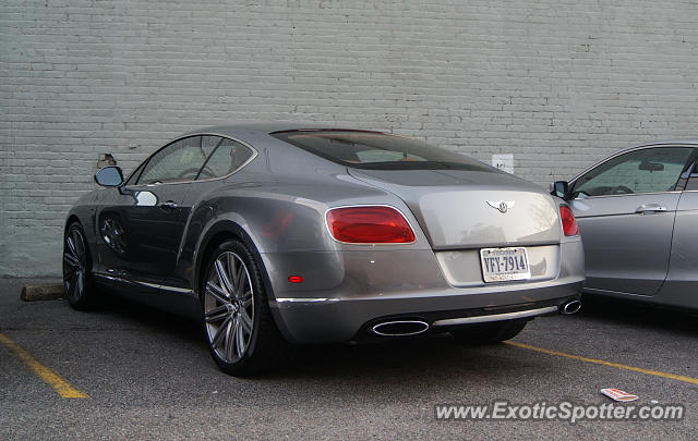 Bentley Continental spotted in Norfolk, Virginia