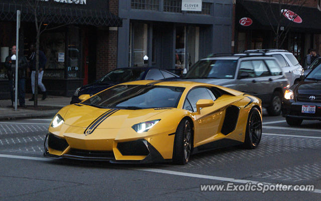 Lamborghini Aventador spotted in Columbus, Ohio