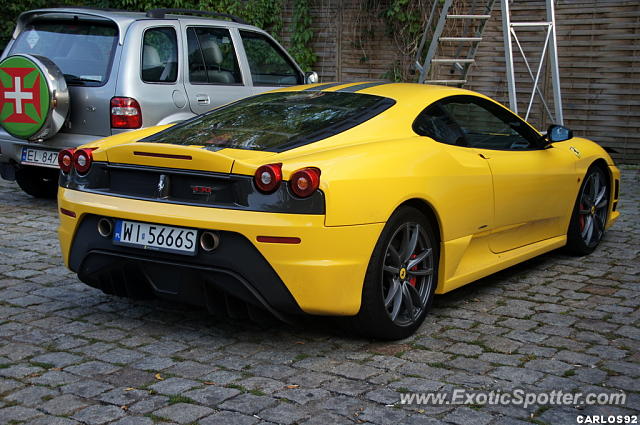 Ferrari F430 spotted in Warsaw, Poland