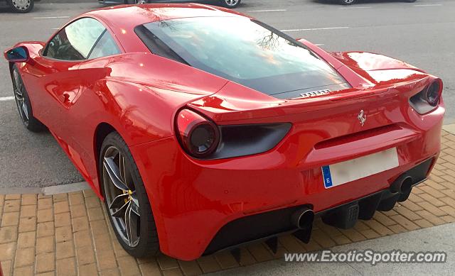 Ferrari 488 GTB spotted in Marbella, Spain