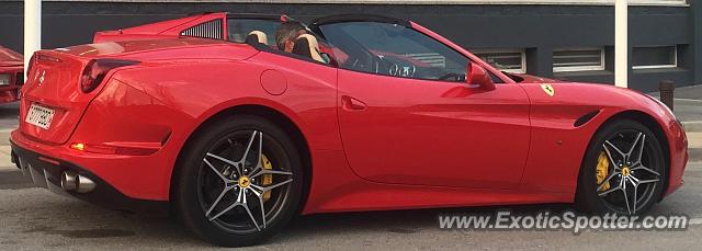 Ferrari California spotted in Marbella, Spain