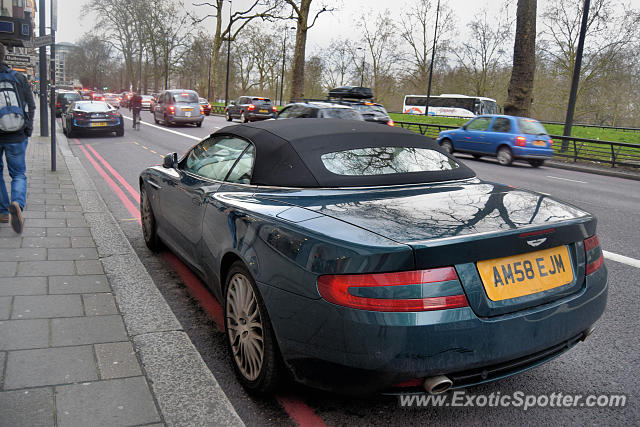 Aston Martin DB9 spotted in London, United Kingdom