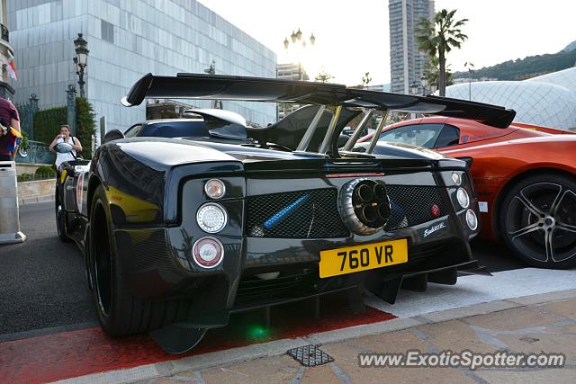 Pagani Zonda spotted in Monte Carlo, Monaco