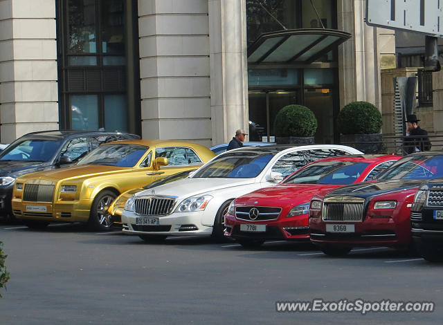 Mercedes Maybach spotted in London, United Kingdom