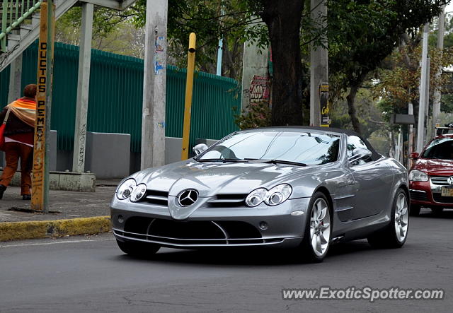 Mercedes SLR spotted in Mexico City, Mexico