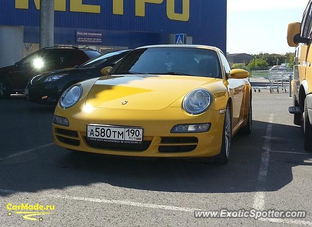 Porsche 911 spotted in Magnitogorsk, Russia