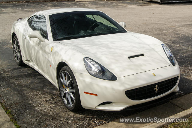 Ferrari California spotted in Dublin, Ohio