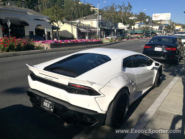 Lamborghini Huracan spotted in West Hollywood, California