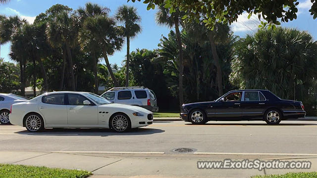 Bentley Arnage spotted in Palm Beach, Florida