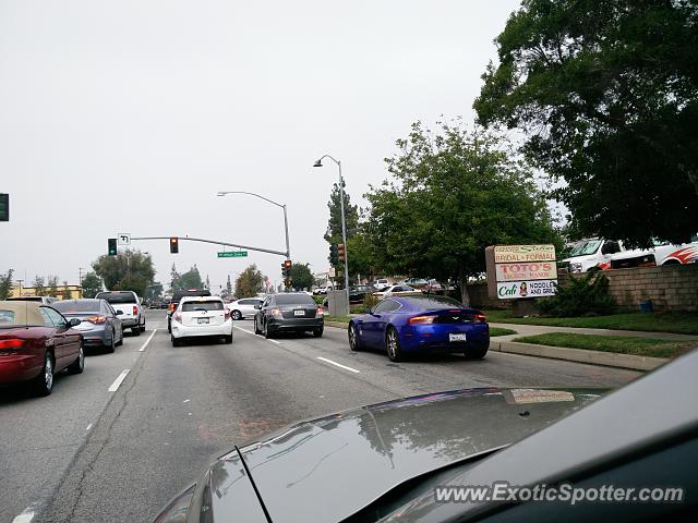 Aston Martin Vantage spotted in La puente, United States