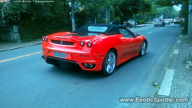 Ferrari F430 spotted in São Paulo, Brazil