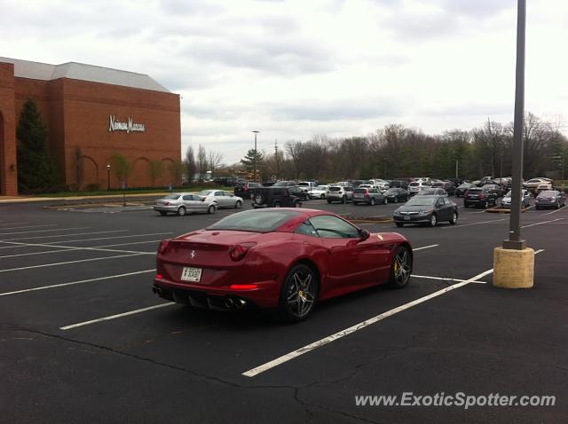 Ferrari California spotted in St. louis, Missouri