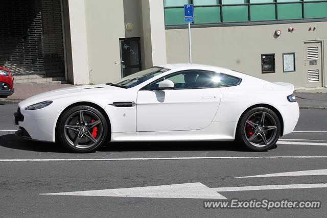 Aston Martin Vantage spotted in Auckland, New Zealand